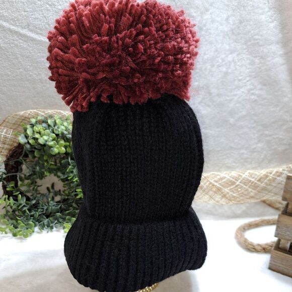 Quagga Jumbo Pom Beanie Sustainable Green Label - Picture 3 of 7